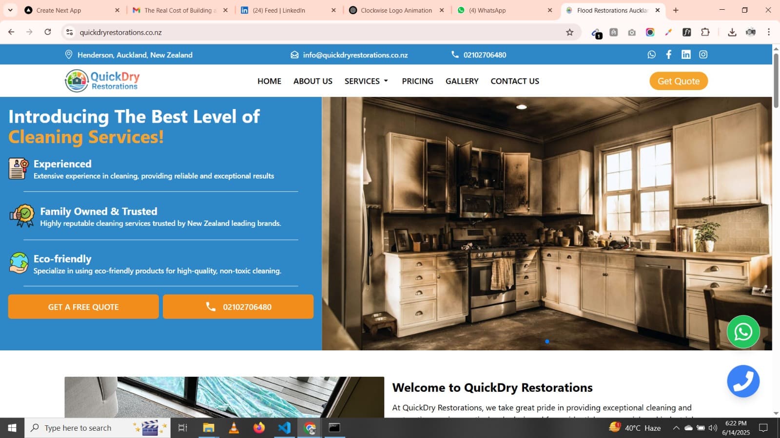 QuickFitness Mobile App
